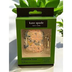 NEW Kate Spade New York Protective Case for Airpods Pink 1st & 2nd generation